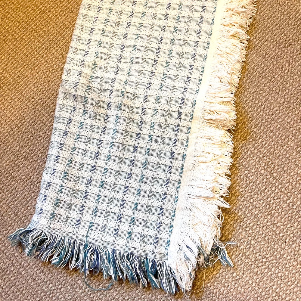 Cotton Blanket with fringe